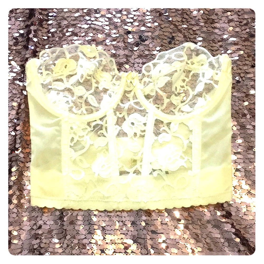 Vintage Victoria's Secret Bustier Bra EUC